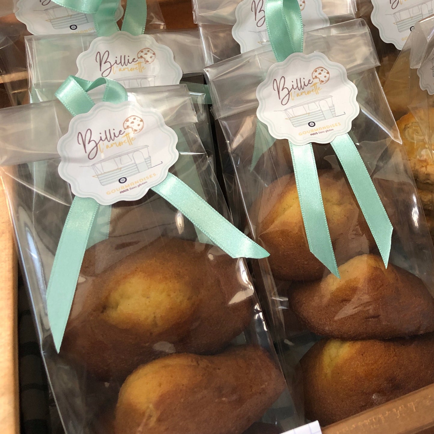 Madeleines sans gluten (paquet de 3)