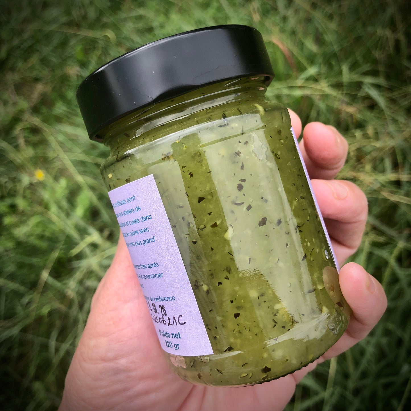 Confiture de Courgettes vertes/Gingembre frais