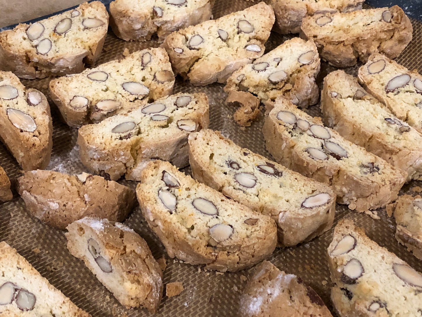 Croquants aux amandes sans gluten
