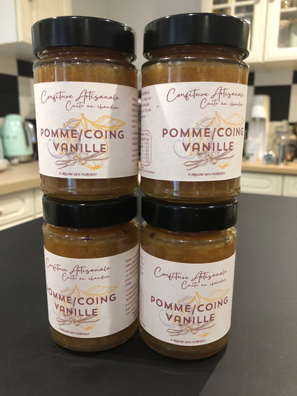 confiture Pomme/Coing/Vanille de Madagascar