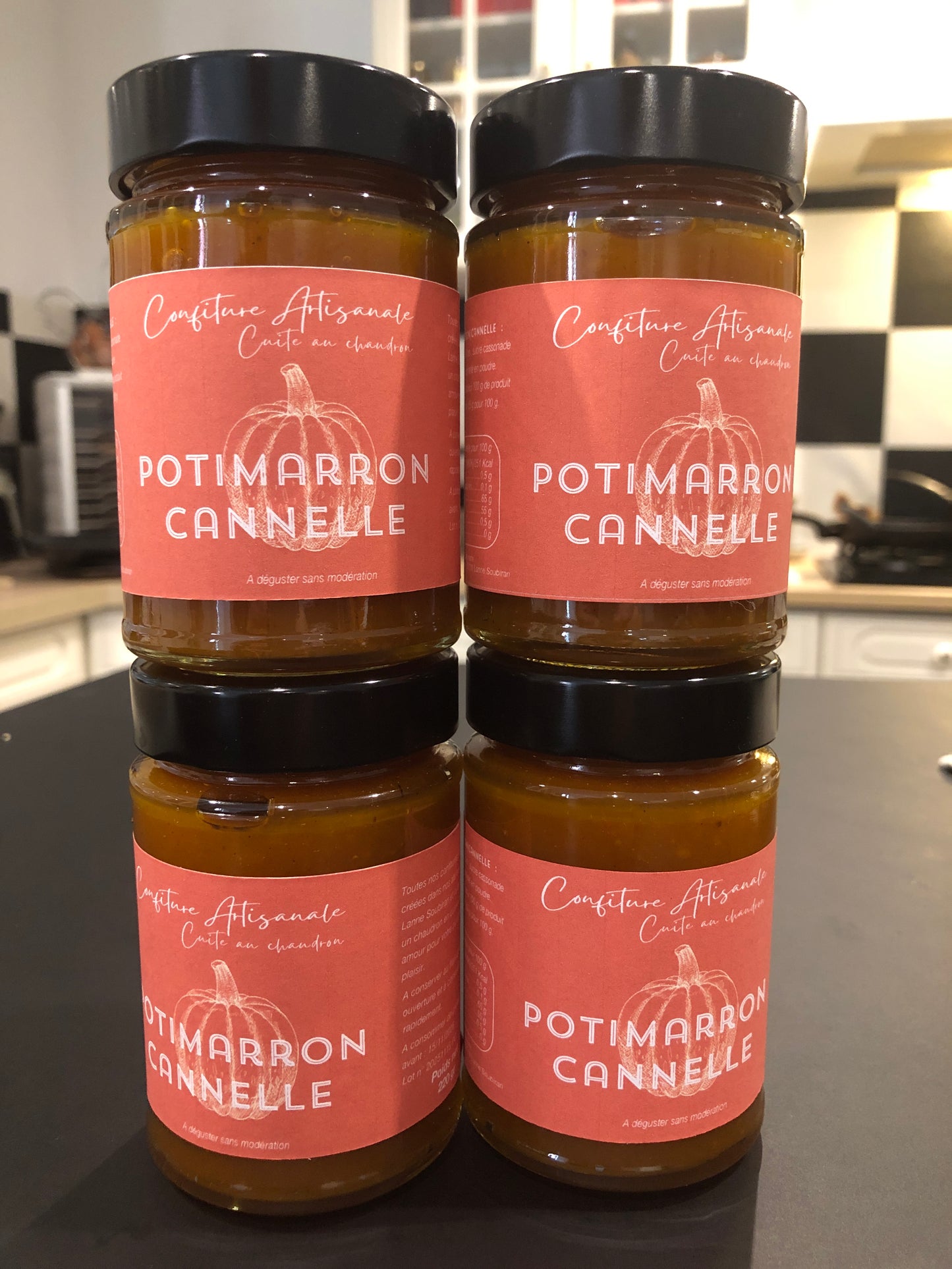 Confiture Potimarron/Cannelle
