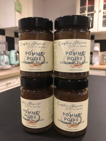 Confiture Pomme/Poire/Caramel/Noix