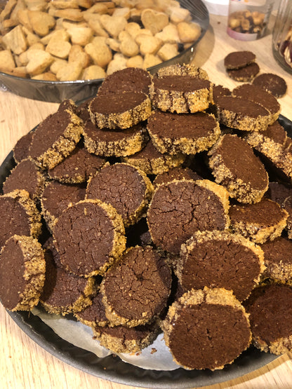 Biscuits diamant au chocolat sans gluten
