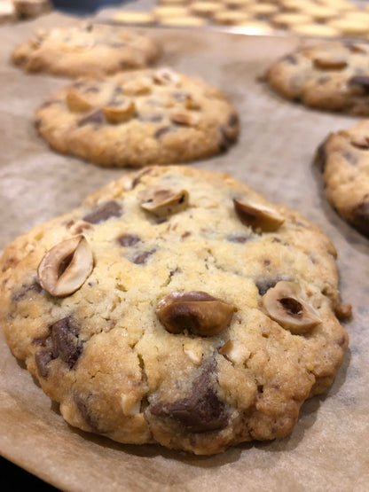 Cookie chocolat praliné/Noisettes Sans Gluten