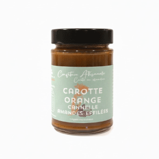 Confiture Carotte/Cannelle/Amandes Effilées